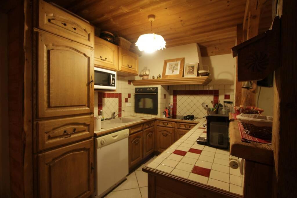 Appartement Cozy Dans Chalet 6 Pers Voiture 4 Roues Motrice A Dispo 拉克吕萨 外观 照片